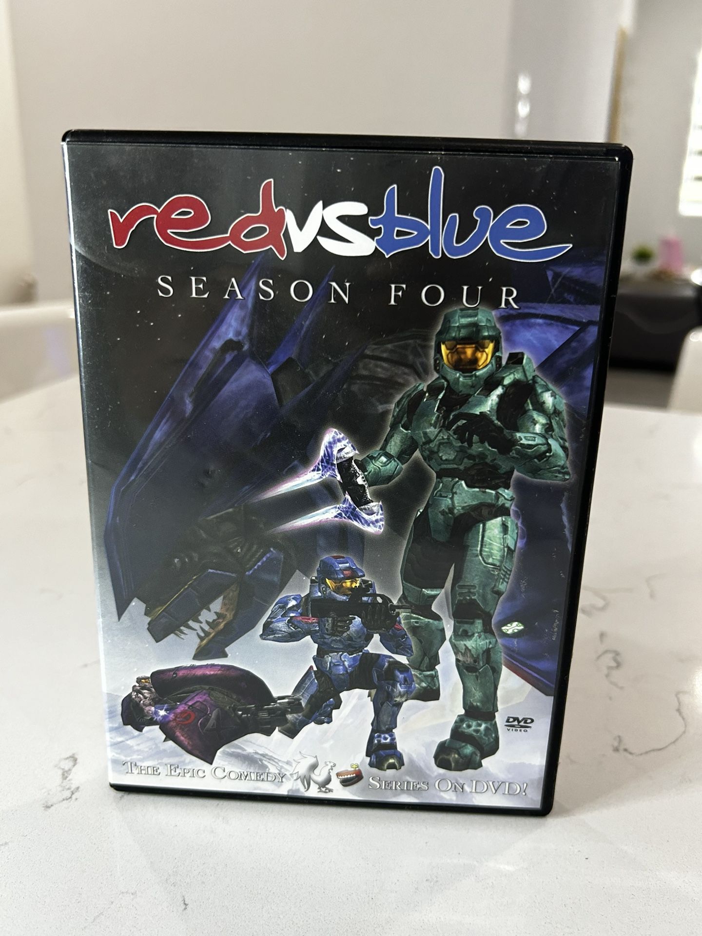 Red vs Blue Season Four DVD Rooster Teeth Comedy Series