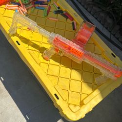 Nerf N-Strike Clear Raider CS-35 Blaster with Drum