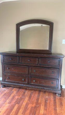 Real wood dresser