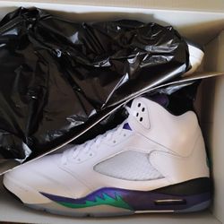 Jordan Retro Grape 5 Size 13