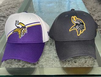 Minnesota Vikings NFL Hats – Lot of 2