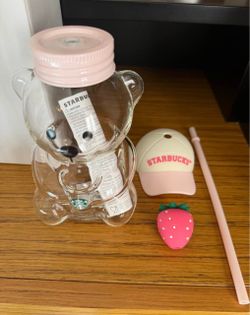 Starbucks Pink Bear cup