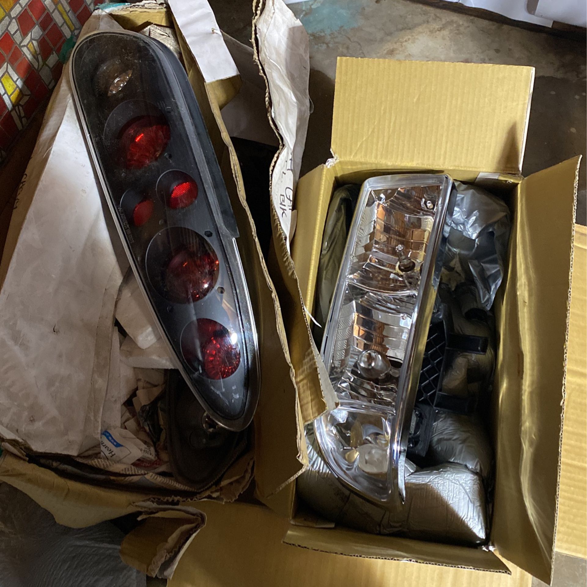 Headlight And Taillight For Chevy