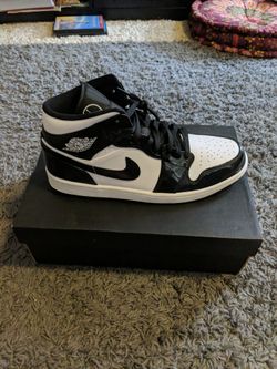 Jordan 1 Mid All Star Week Carbon Fiber 11.5