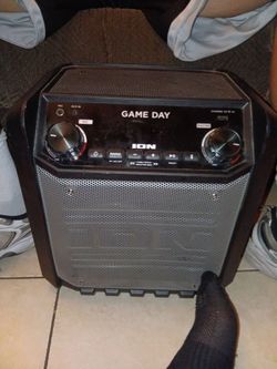 Game day ion speaker
