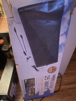 25 W 12 V solar panel