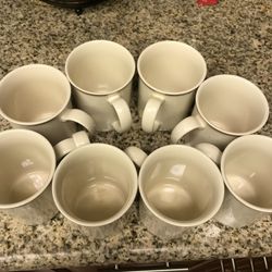 8 Cups-$10,4 caps And 4 Plates-$10, 4 caps-$10