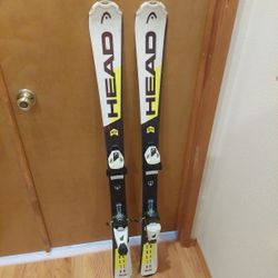 HEAD Supershape Team R SLR 2  127 cm Ski With Head Bindings 