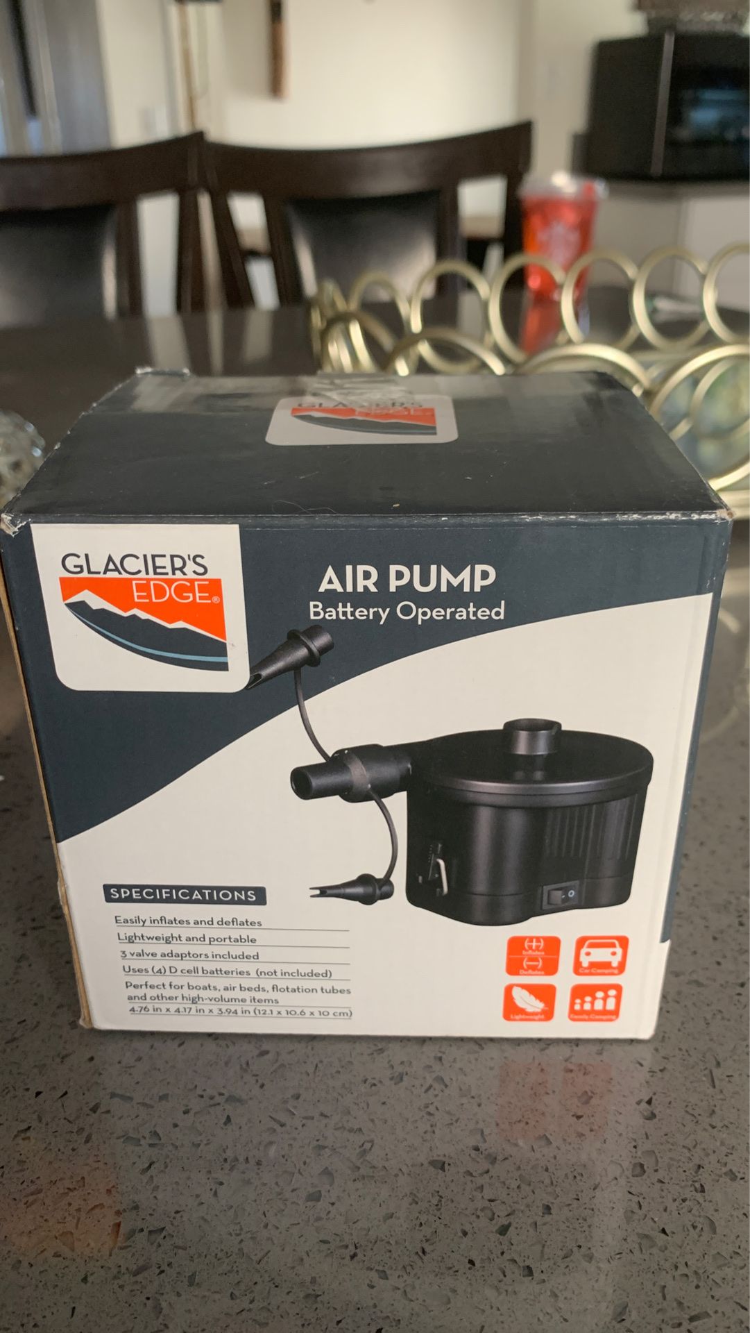Air Pump Batter operated