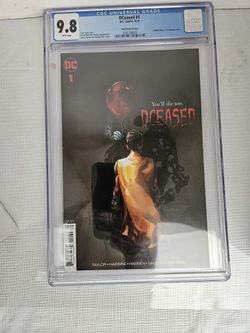 DCeased #1. CGC GRADED 9.8