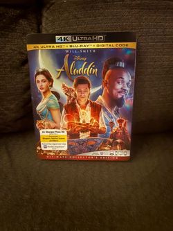 Disney Aladdin 4K Ultra HD Blu-ray Ultimate Collector's Edition