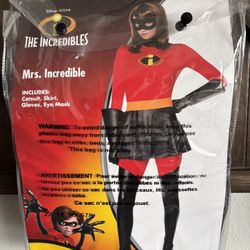 Spirit Halloween Disney-PIXAR The Incredibles Mrs. Incredible Adult Costume, size Large 12-14. 