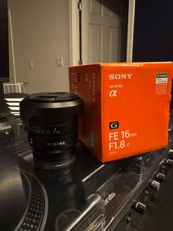 Sony FE 16mm F1.8 G Lens