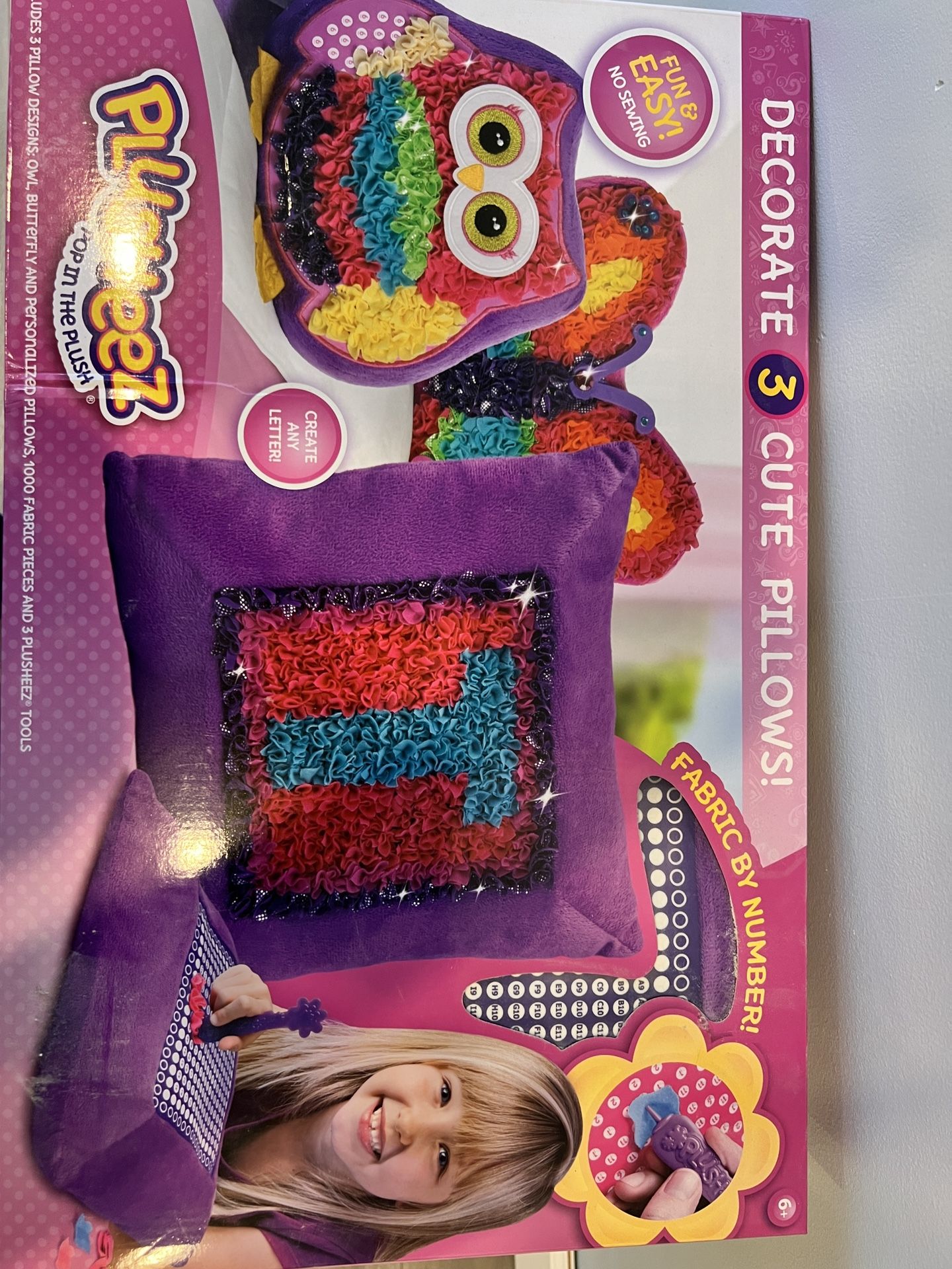 Plusheez Three Decorate Your Own Pillows