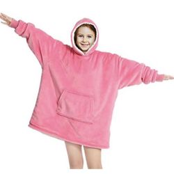 Sherpa Wearable Blanket Hoodie