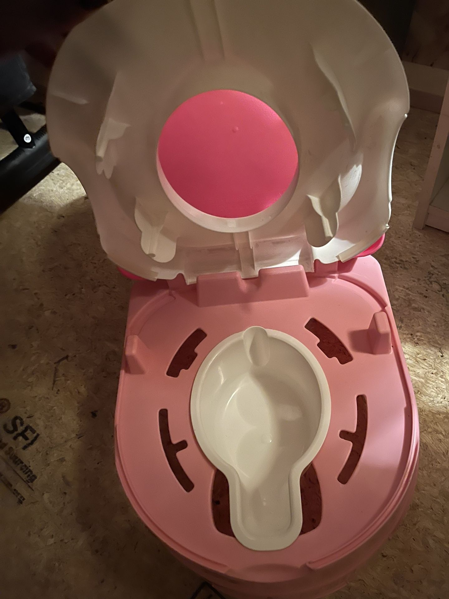 Little girls potty training seat