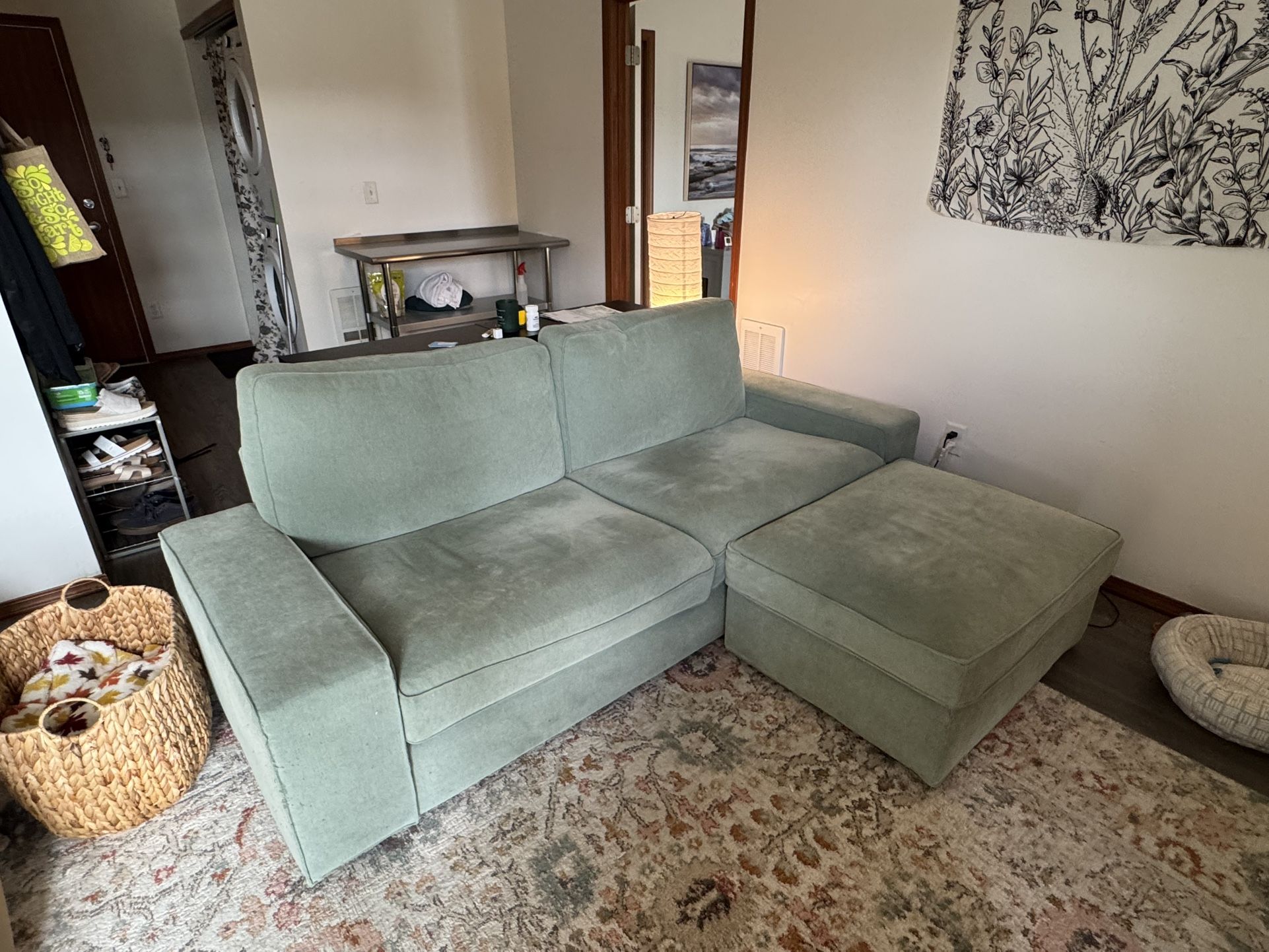 Ikea Couch And Ottoman