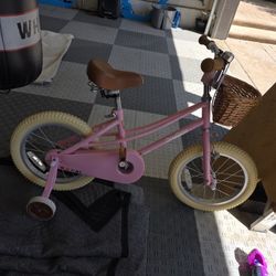 Kids Pink Bike 16"