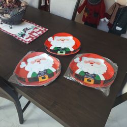 New  Christmas Cookie Platters & 5 Cookie / Brownie Tins