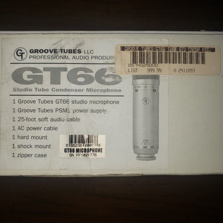 Groove Tubes GT66 Tube Microphone