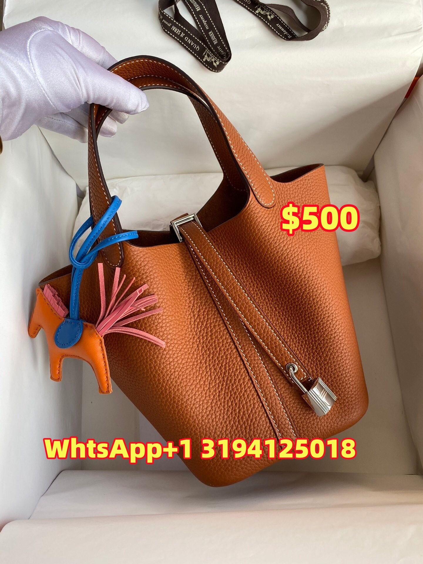 Hermes Picotin Bag Lock 18