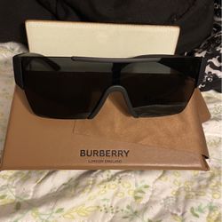 Burberry Flat Top Sunshield Glasses