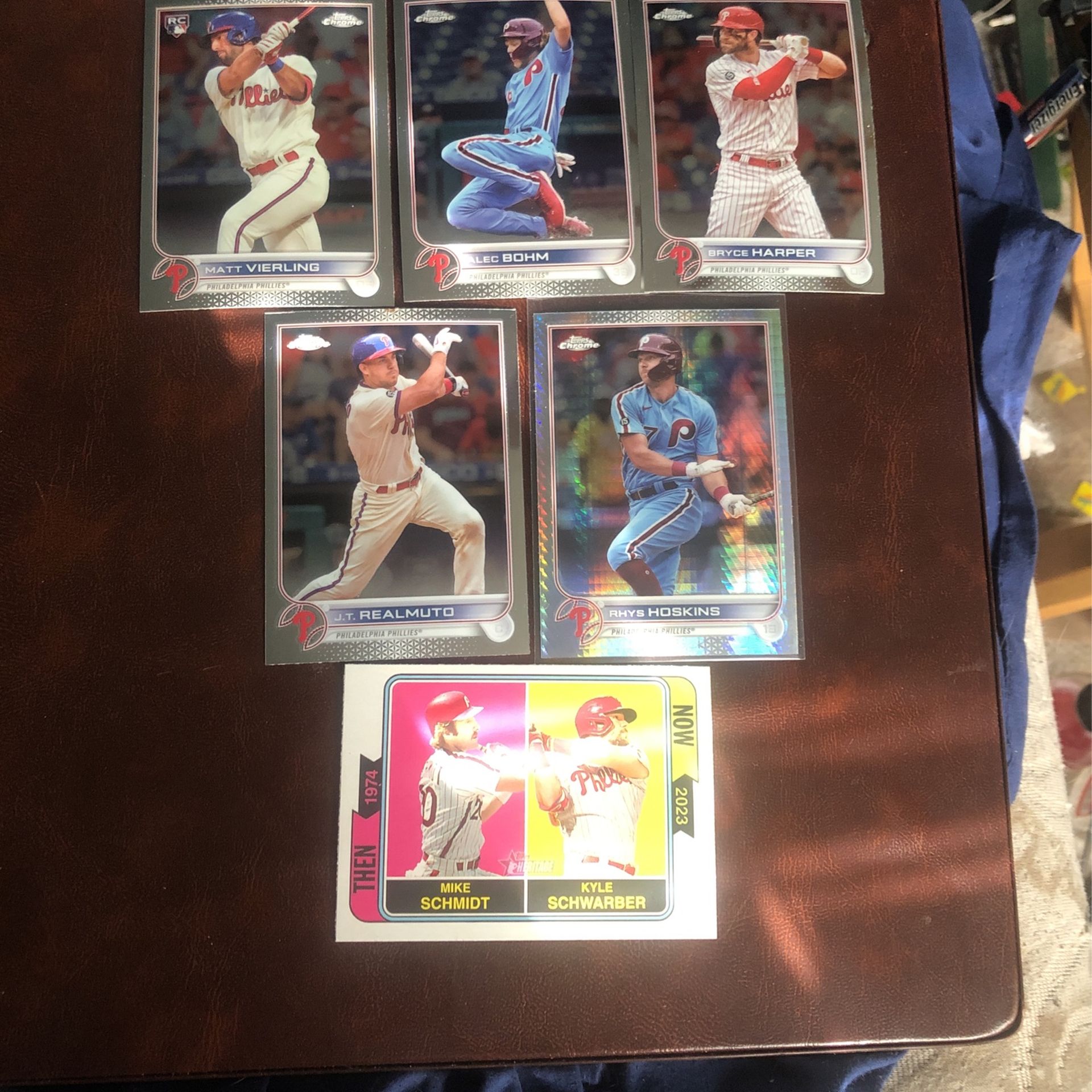 Philadelphia Phillies Baseball Cards All In Mint Condition!