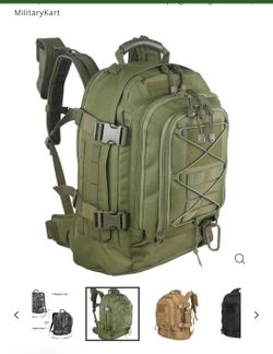 Military tactical hiking backpack