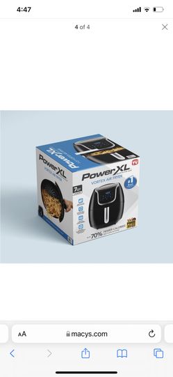 Power XL 7 QT Air Fryer - New In Box Never Used 