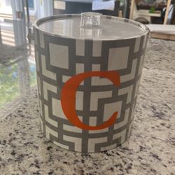 “C” Grey Wine Ice Bucket  