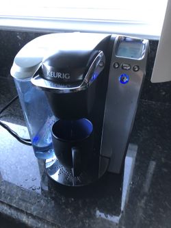 Coffee machine with lights in the tank works great $40