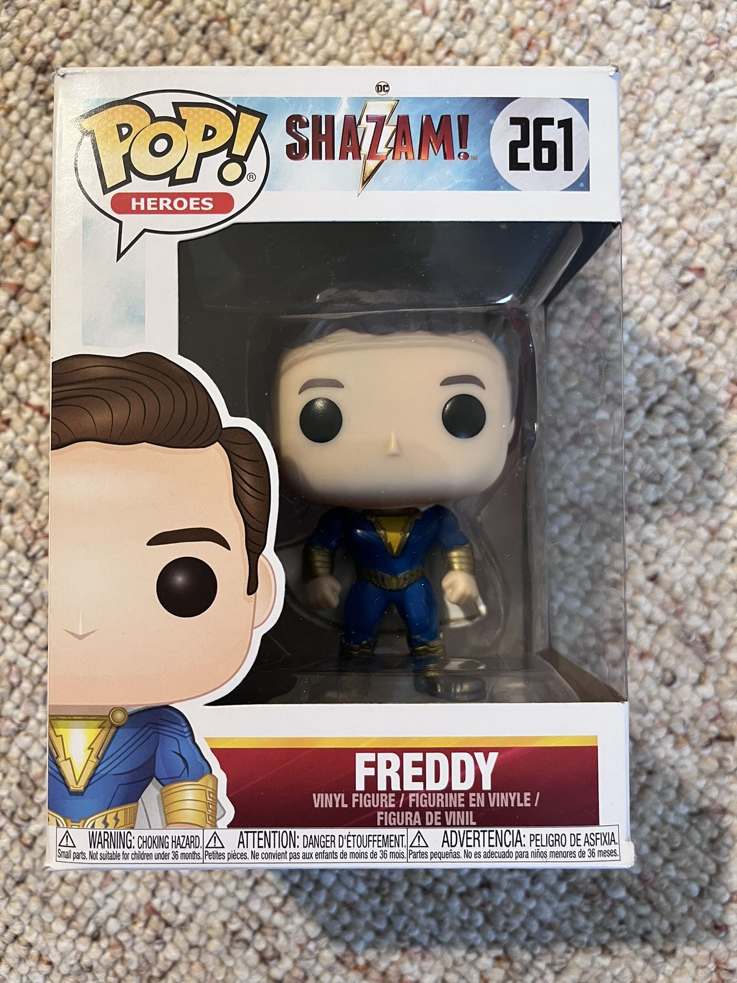 Funko pop. Shazam #261. Meet Up Kings Park/Smithtown Area.