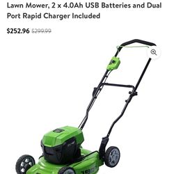 Cordless Lawnmower 19”