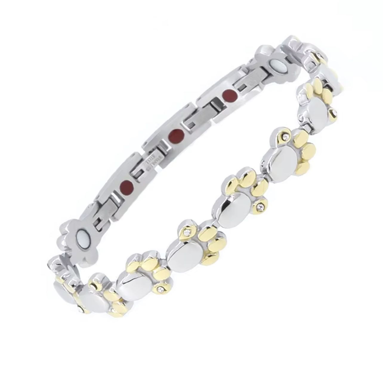 Magnetic Bracelet Designed For Pain PAW PRINTS
