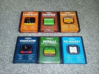 Atari 2600 Activision Games Lot of 6 All Tested and Working See Pics