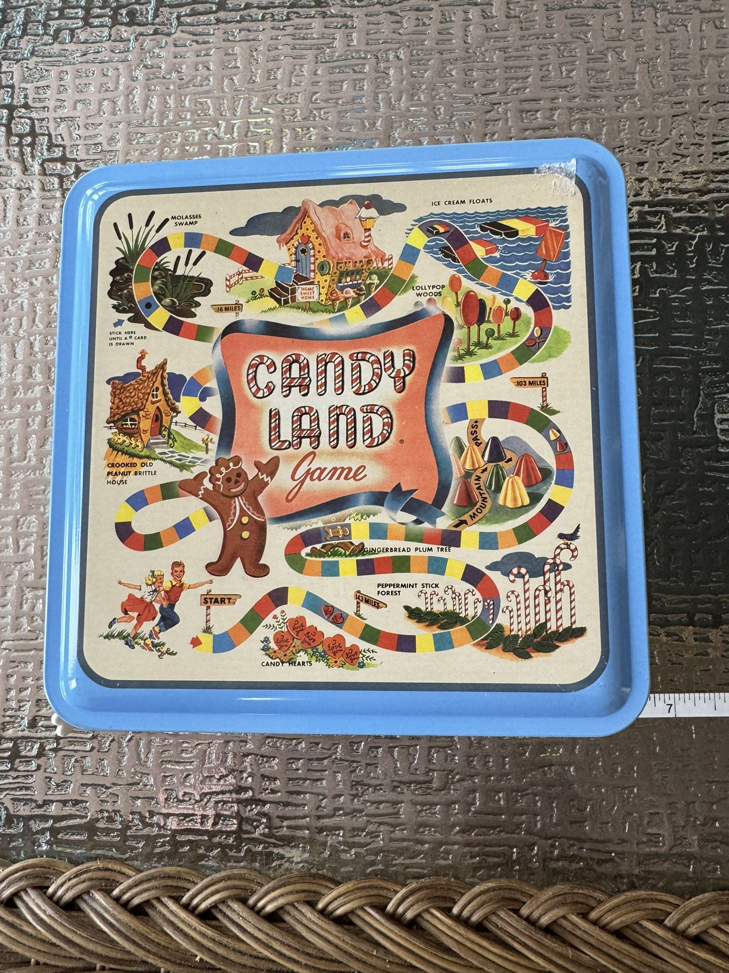 Candyland 6 X 6 Tin