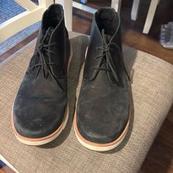 Olukai Size 12 Leather Boots Light Grey. 