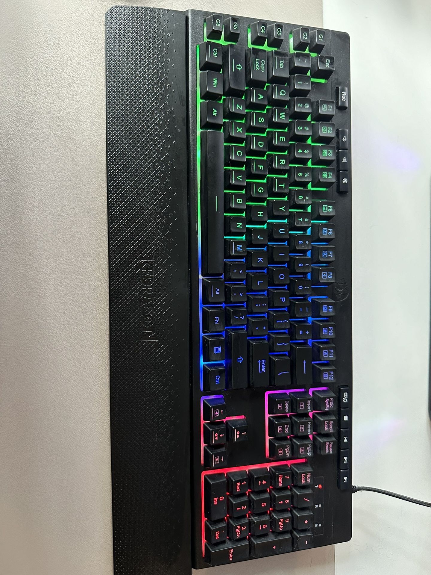 Redragon K512 Shiva RGB Backlit Membrane Gaming Keyboard