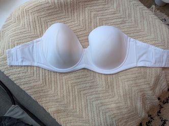 Unused White Strapless Option Bra