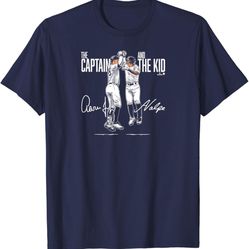 Brand New Men’s XL New York Yankees (Judge & Volpe) Short Sleeve Shirt 