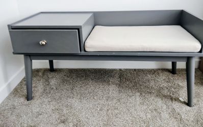 1-drawer Cushioned Entryway Bench iNSPIRE Q Modern