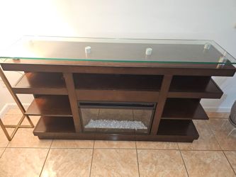 Electric Fireplace TV stand
