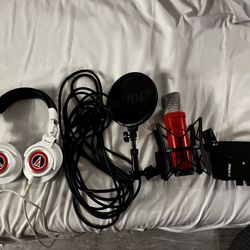Recording Bundle RODE NT1 Signature Series/ATH M-50X