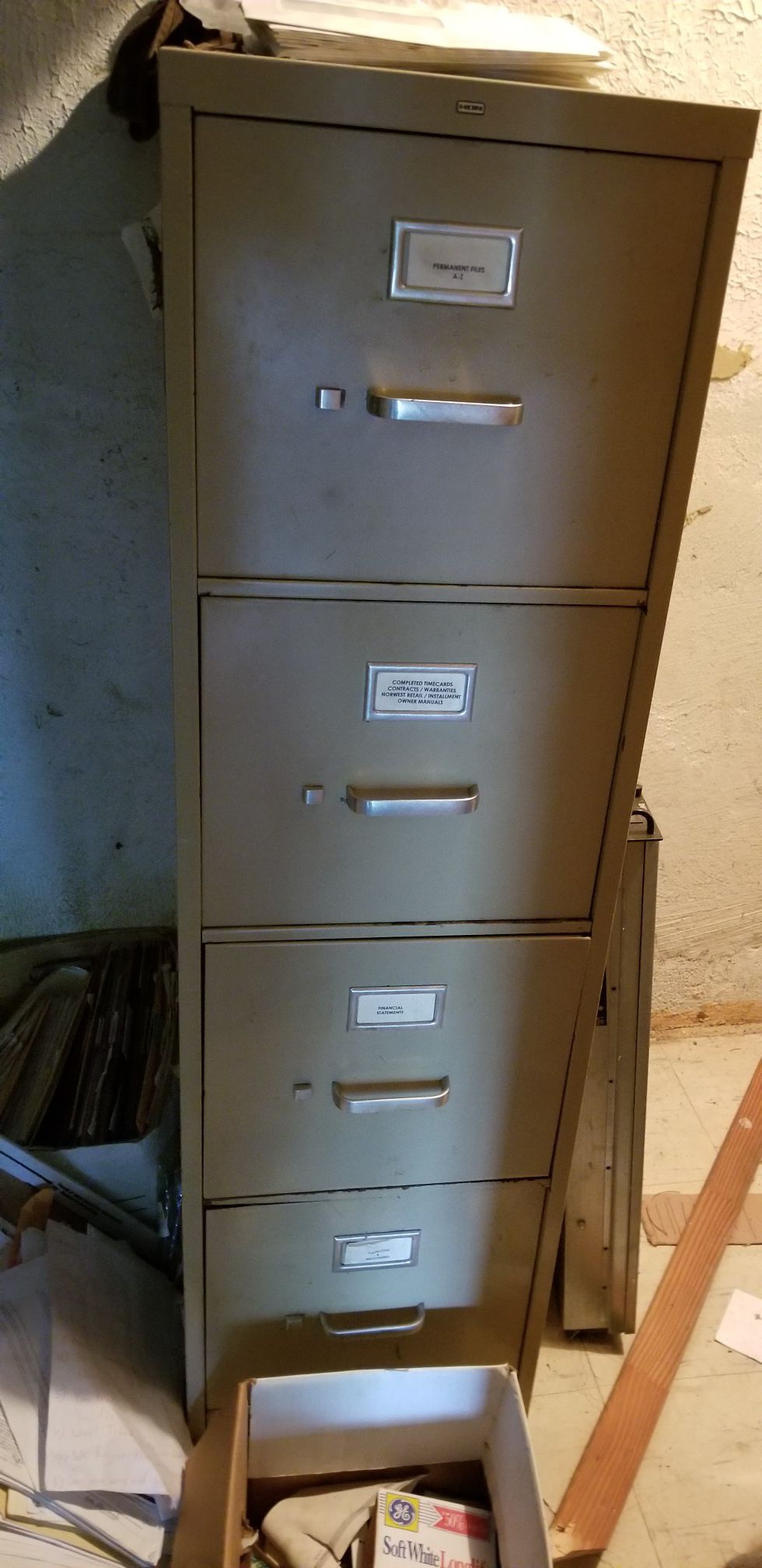 MANY OFFICE FILING CABINETS