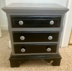 2 Heavy Solid Wooden End Table/Nightstands