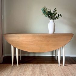 Willet Solid Maple Drop-Leaf Dining Table