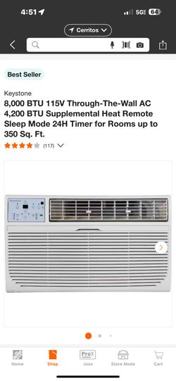 Keystone Ac And Heating Unit 8,000 BTU