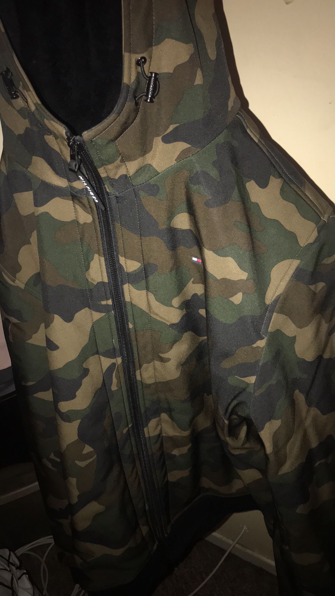 Tommy Hilfiger Army Green Bomber Jacket for Sale in Minneapolis, MN -