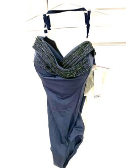 NEW Stunning Designer Badgley Mischka Swimsuit 