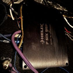 Helix P6  8 Channel DSP/ Amplifier 6 Channels “MUST SELL TONIGHT” 